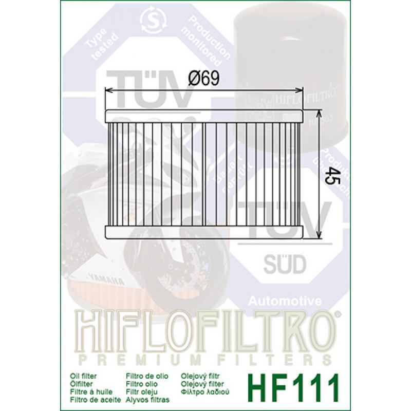Фильтр масляный HF111